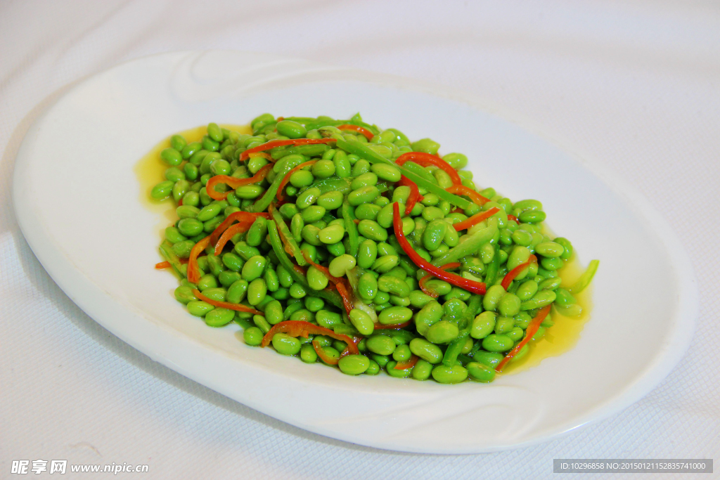 青椒炒毛豆米