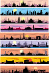 世界建筑矢量图