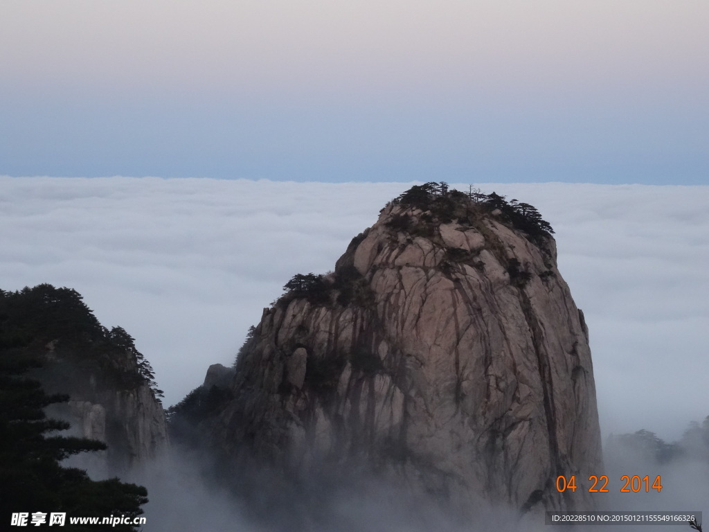 黄山云海景观图片