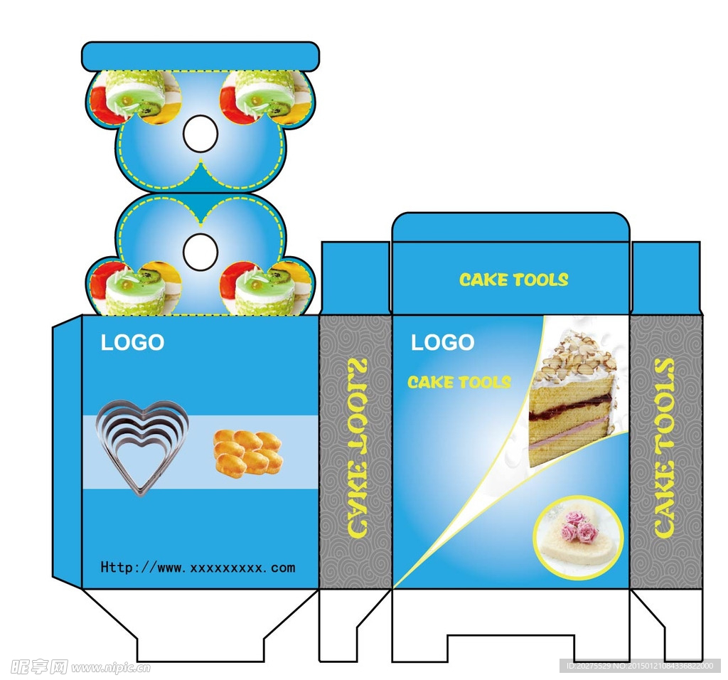 蛋糕模包装盒
