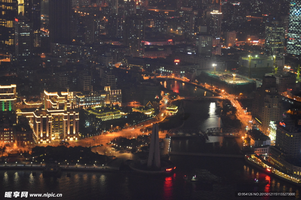 苏州河夜景