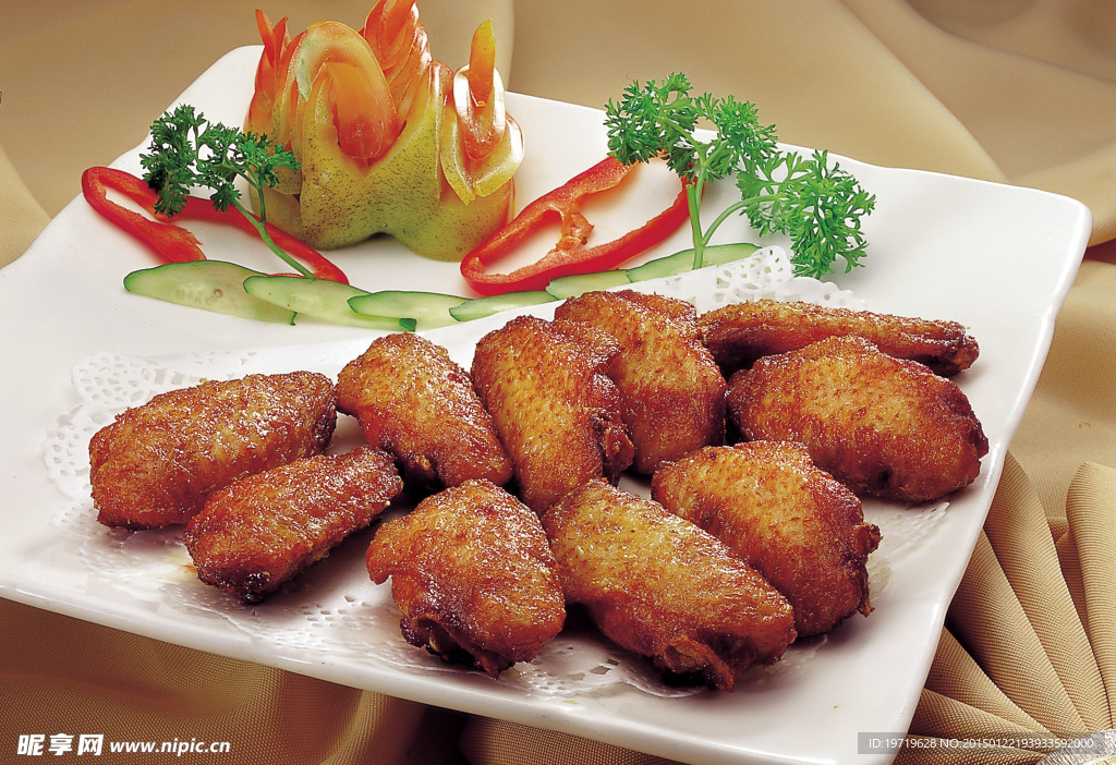 蒜香鸡中翅