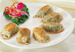 香煎韭菜饺
