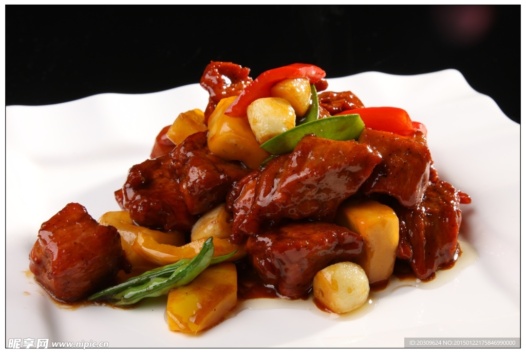 蒜爆肉眼