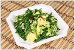 土鸡蛋炒韭菜