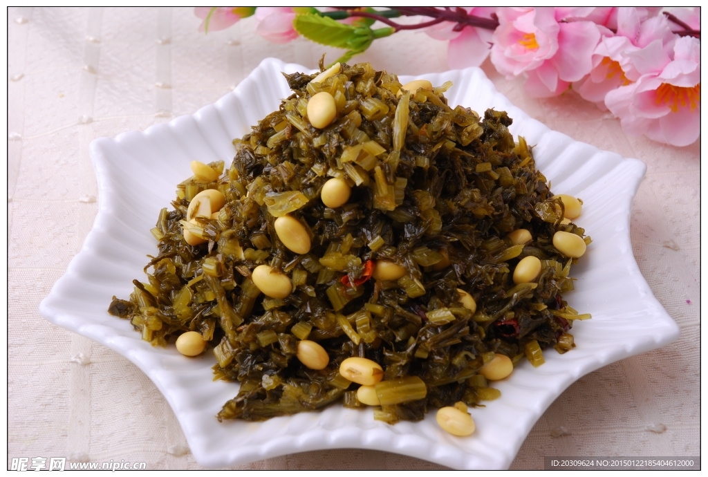 雪菜黄豆