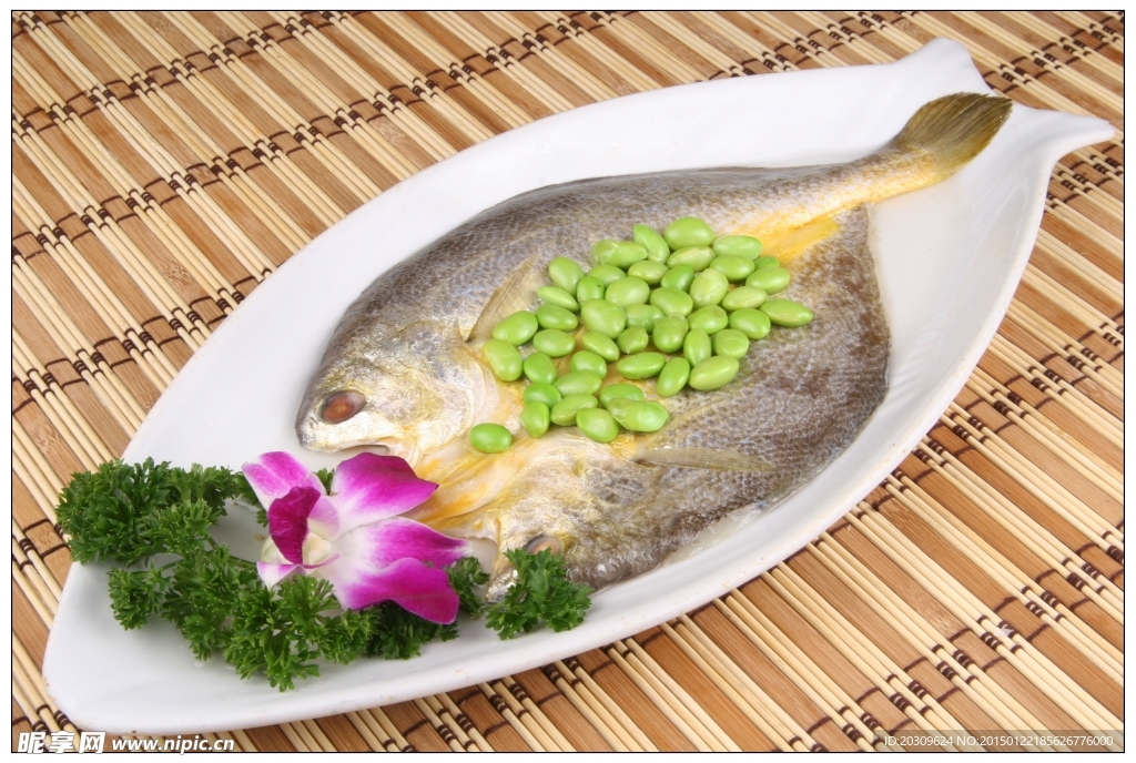 腌黄鱼蒸毛豆