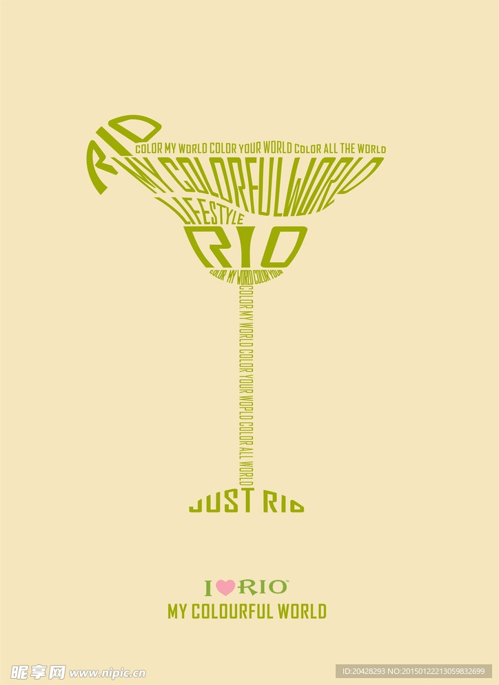 RIO 鸡尾酒广告