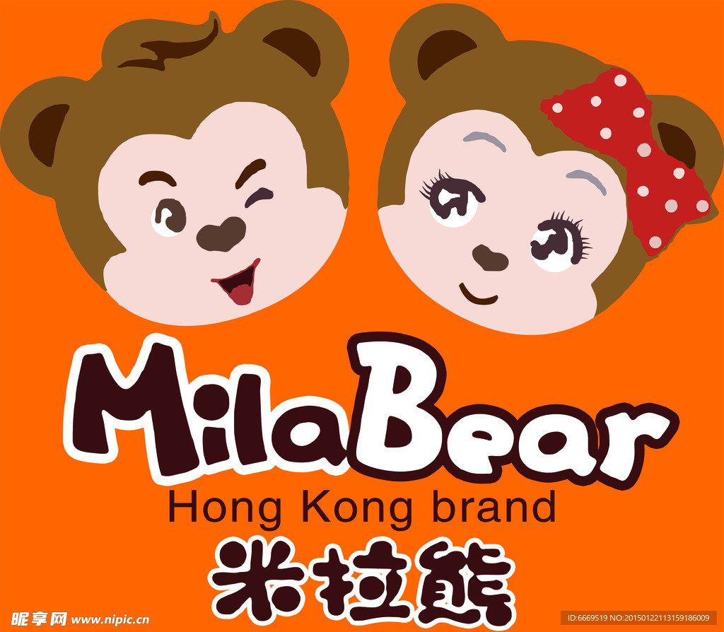 米拉熊logo