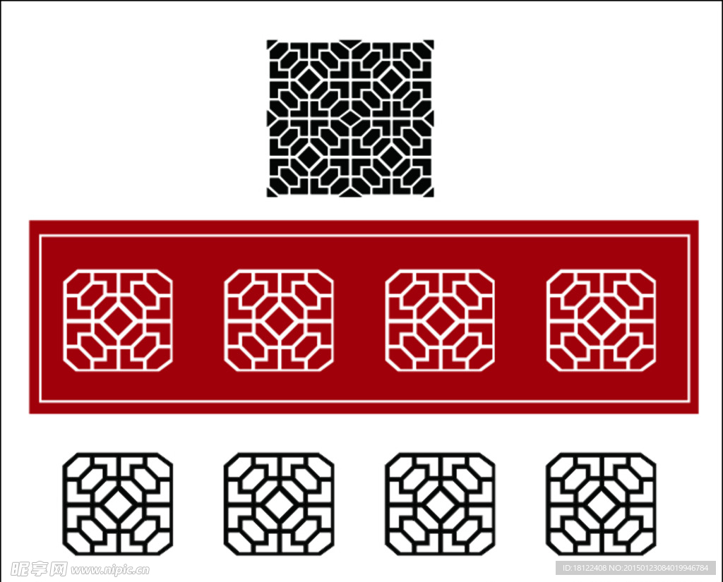 窗格图案