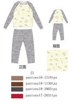 儿童服饰卡通印花内衣源文件