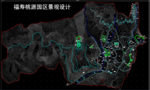 公园广场 农家乐景观规划总平面