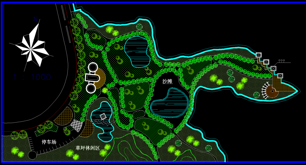 公园广场 小游园