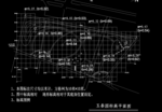 公园广场 玉春园标高平面图