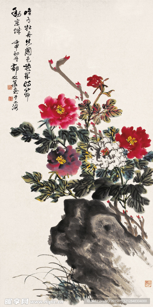 国色牡丹