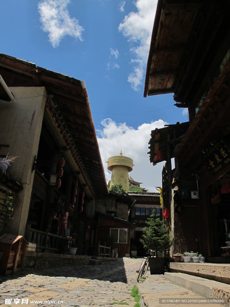 独克宗古城