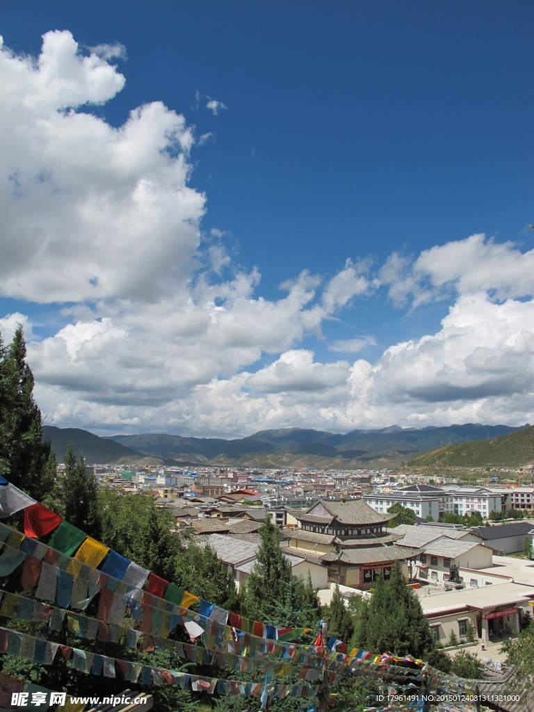 独克宗古城