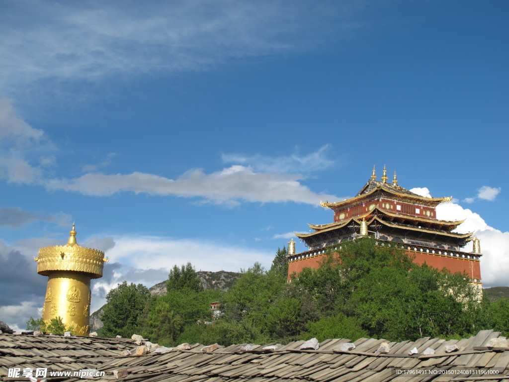 独克宗古城