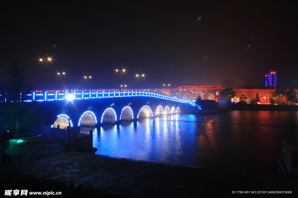 荆州夜景