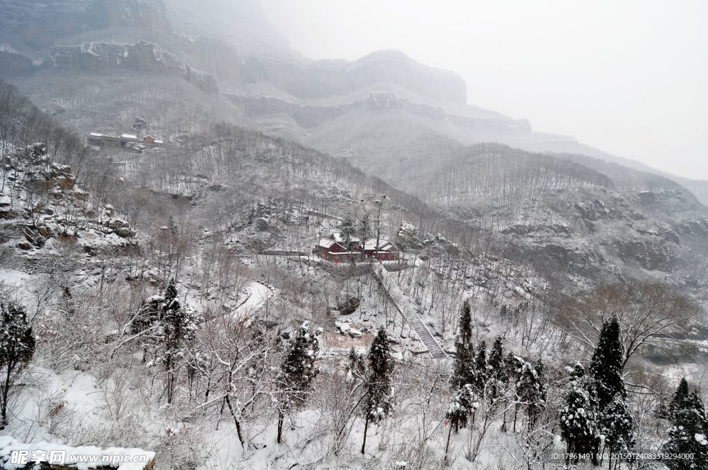 林州雪景