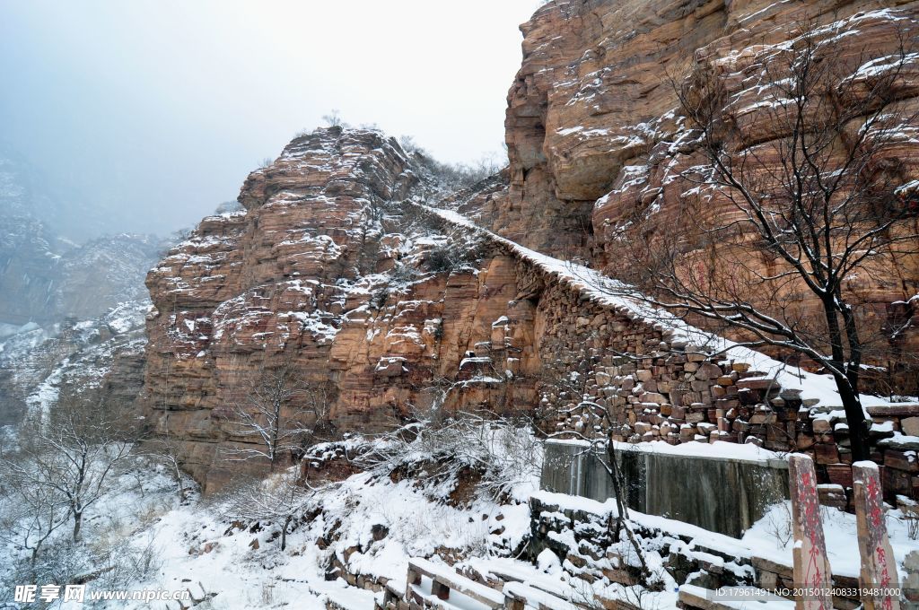 林州雪景