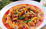 牛腩烩鱼饺