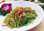 水香芹炒牛肉丝
