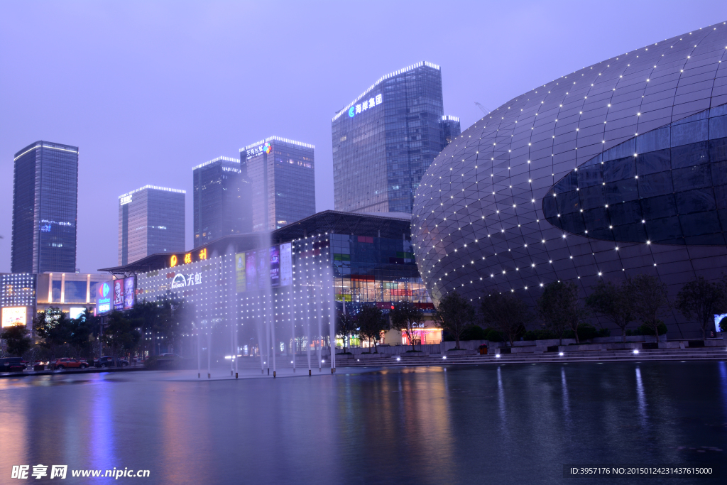 深圳海岸城夜景