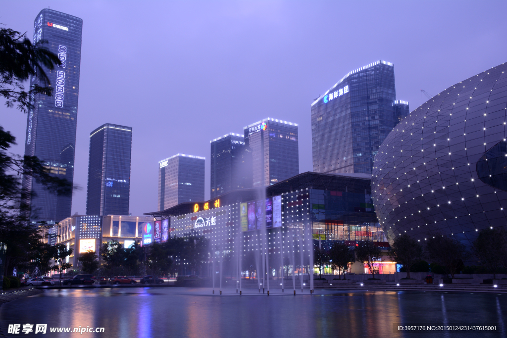 深圳海岸城夜景