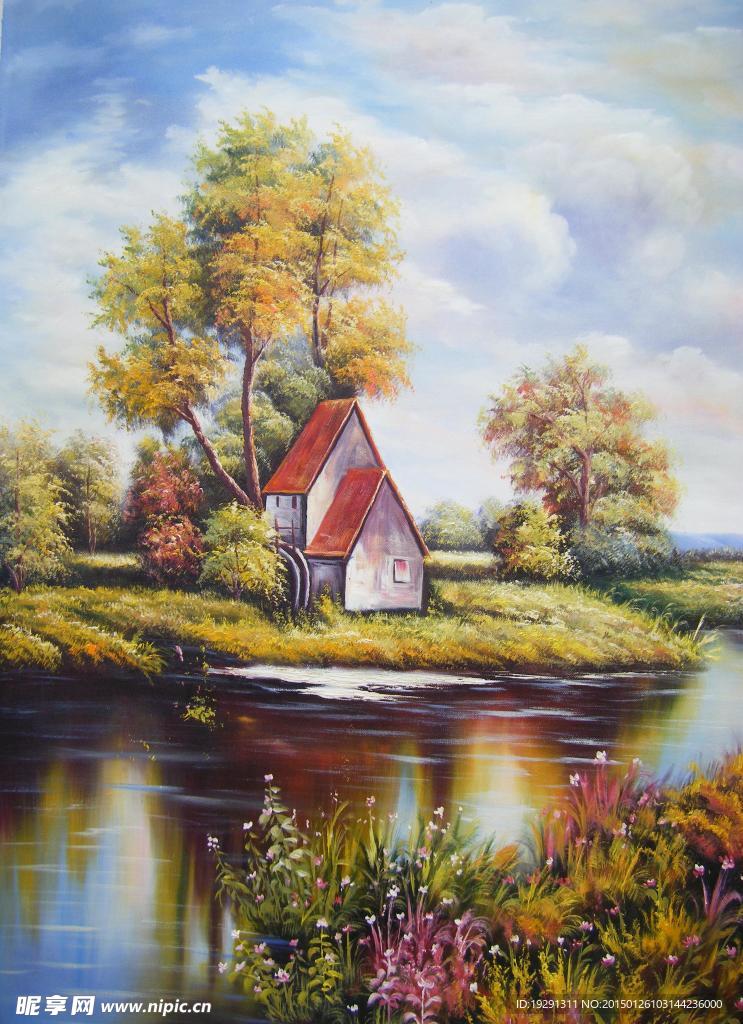 湖水风景