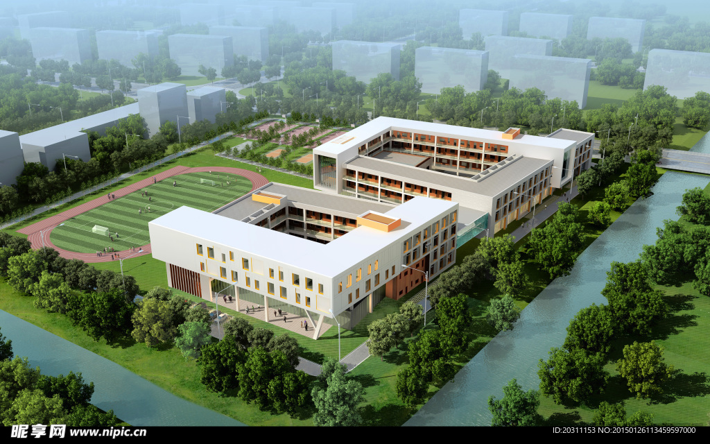 学校效果图