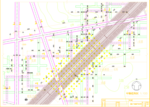 公园景观 道路广场铺装平面图