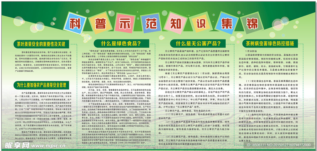 科普展板