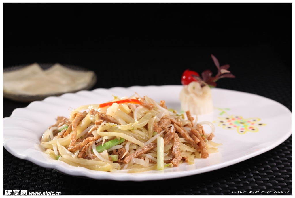 脆酸菜炒肉饼