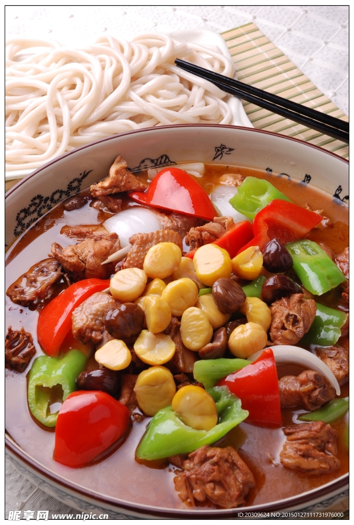 板栗大盘鸡