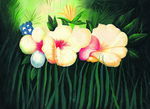 春花烂漫油画