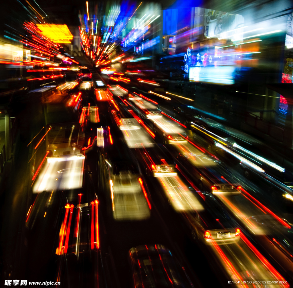 城市夜景素材
