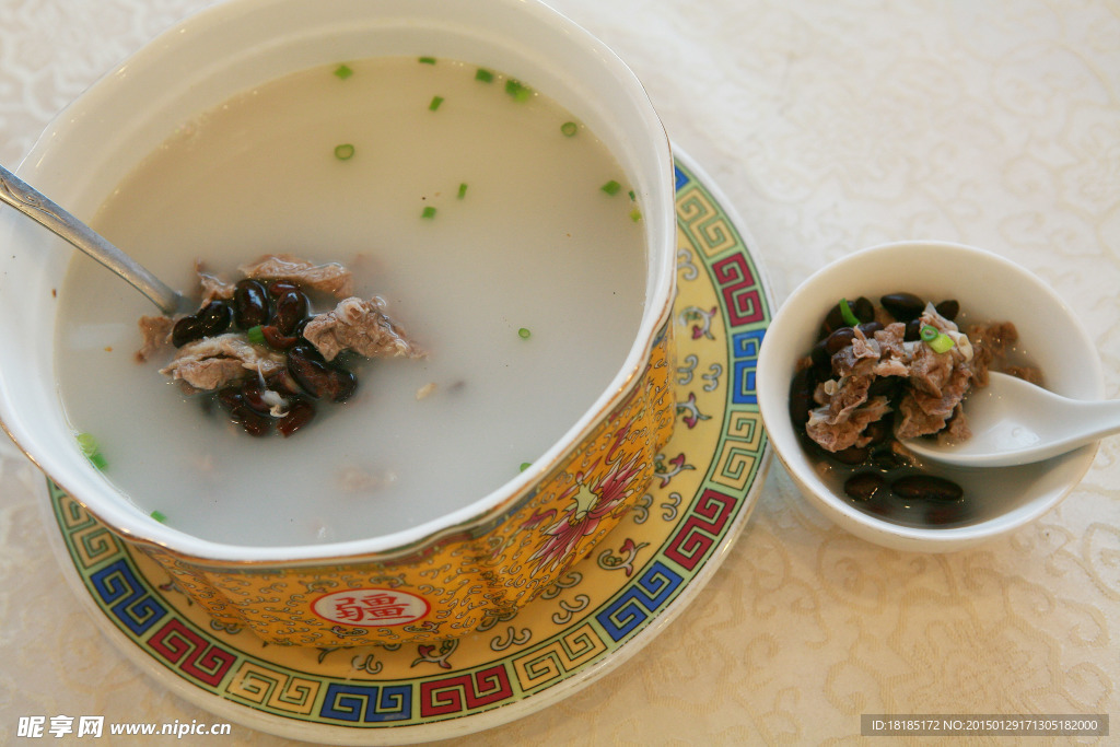 红豆炖肺片