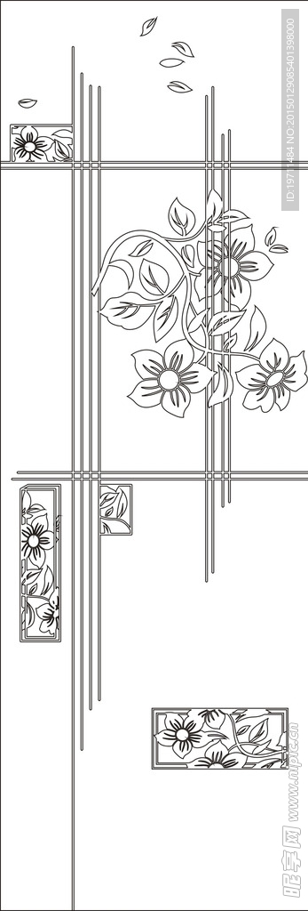 移门花纹