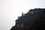 悬崖峭壁 寺塔