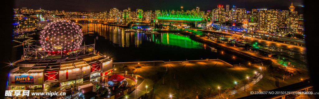 加拿大BC省夜景