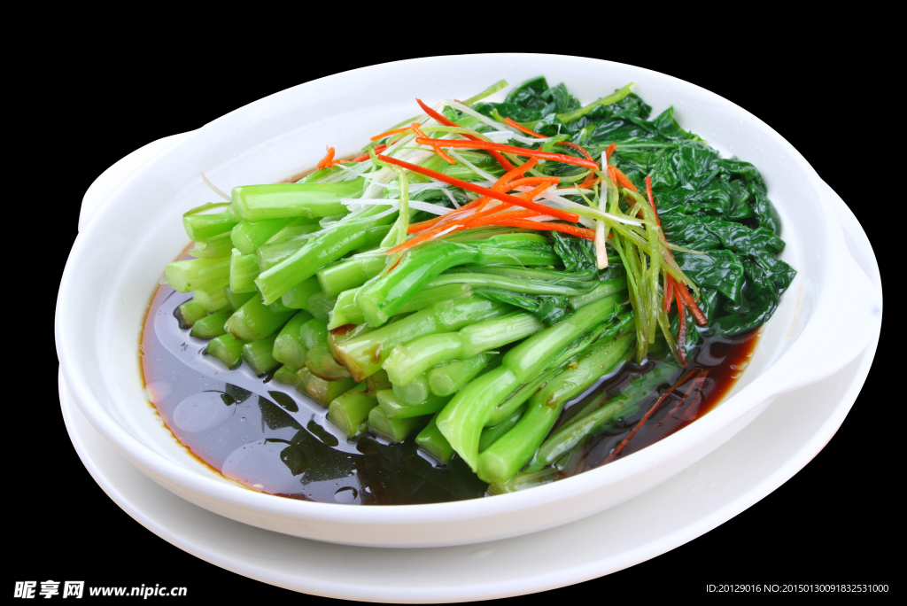 白灼菜心