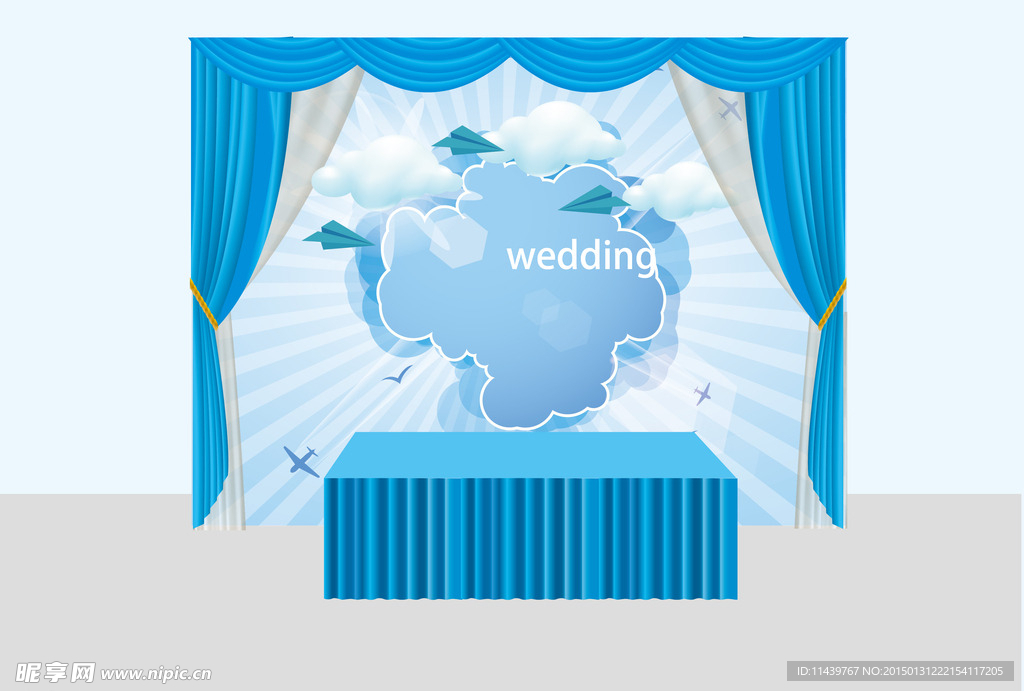 婚礼签到区