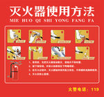 灭火器使用方法