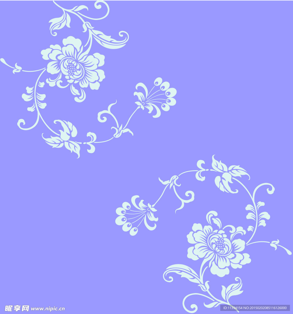 对角花