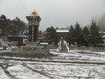 法王寺雪景
