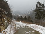 法王寺冬季景色