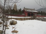 嵩岳寺冬季景色