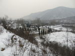 嵩阳景区雪景