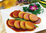 鲍汁藕饼
